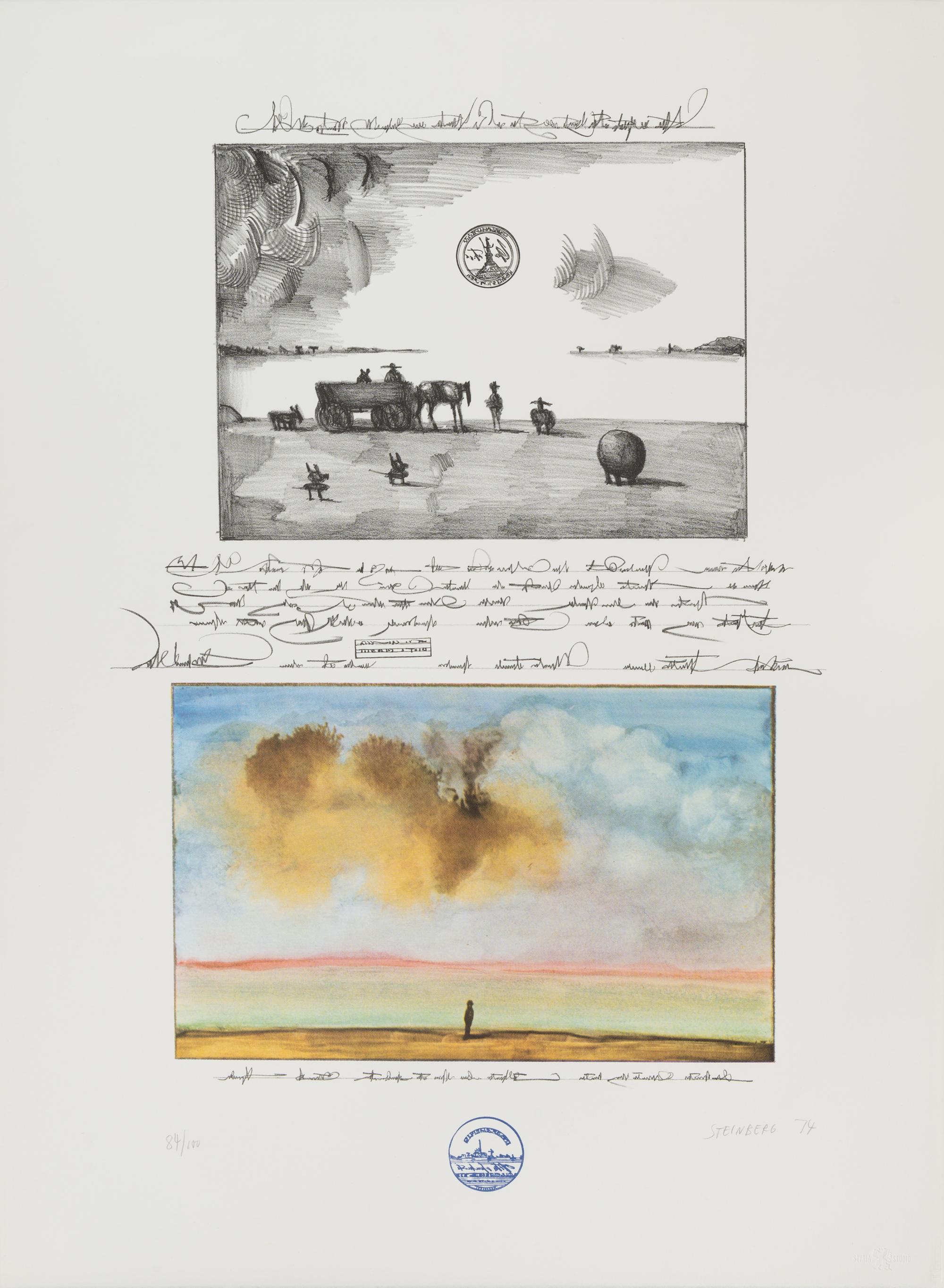 For Meyer Schapiro ( complete portfolio of 12 prints, in original case), 1973-1974