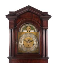 A Mahogany Tall Case Clock
