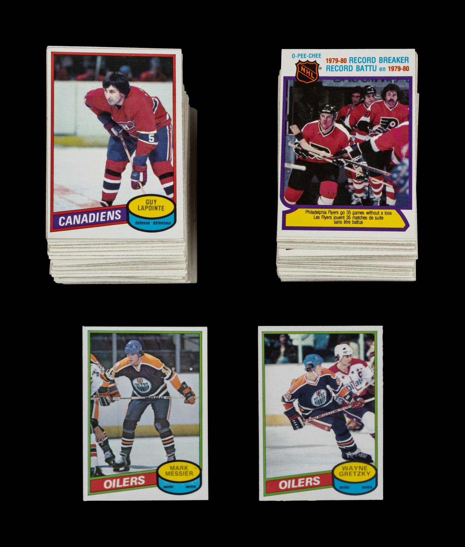 A Complete Set of 1980-81 O-Pee-Chee Hockey Cards (396/396)