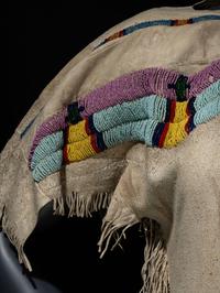 Nez Perce Girl's Beaded Hide Dress
