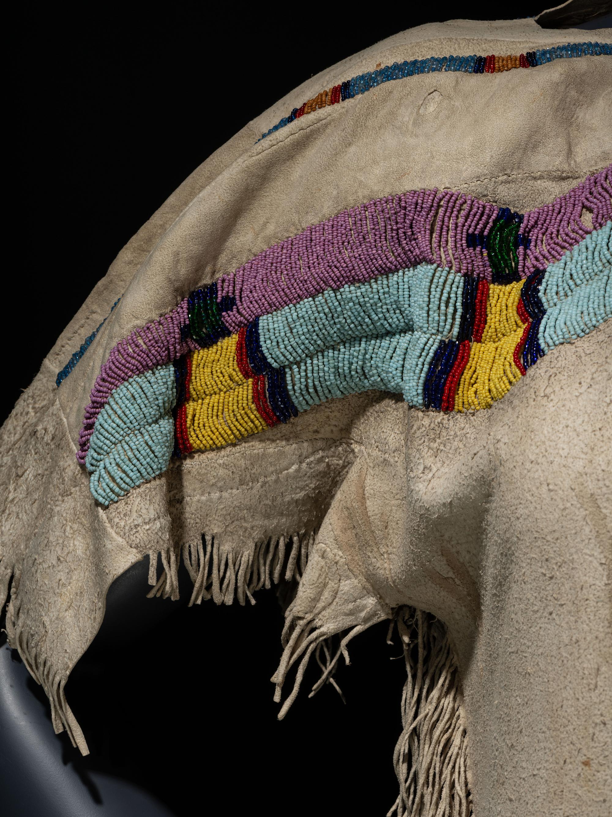 Nez Perce Girl's Beaded Hide Dress