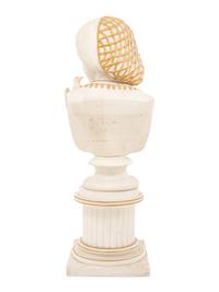 A Copeland Parian Ware Bust of Lesbia