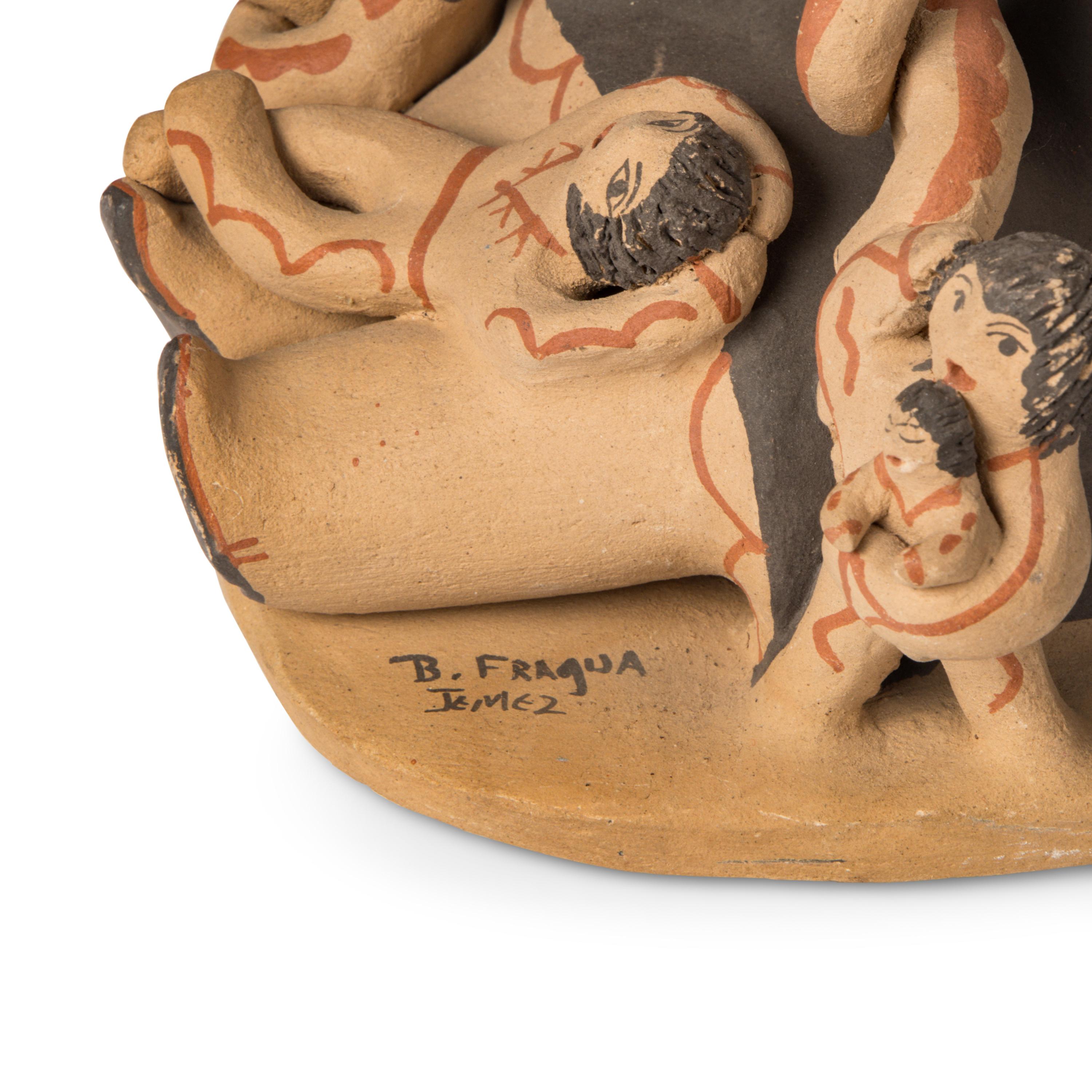 Collection of Pueblo Pottery Storytellers