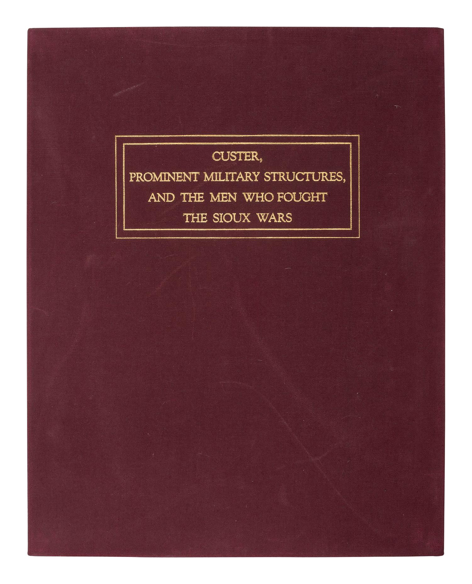 [WESTERN AMERICANA]. [BARRY, D.F., photographer]. A set of 3 portfolios containing photographs by D.F. Barry. Denver, CO: Paul H. Harbaugh, Denver Public Library, 1982.