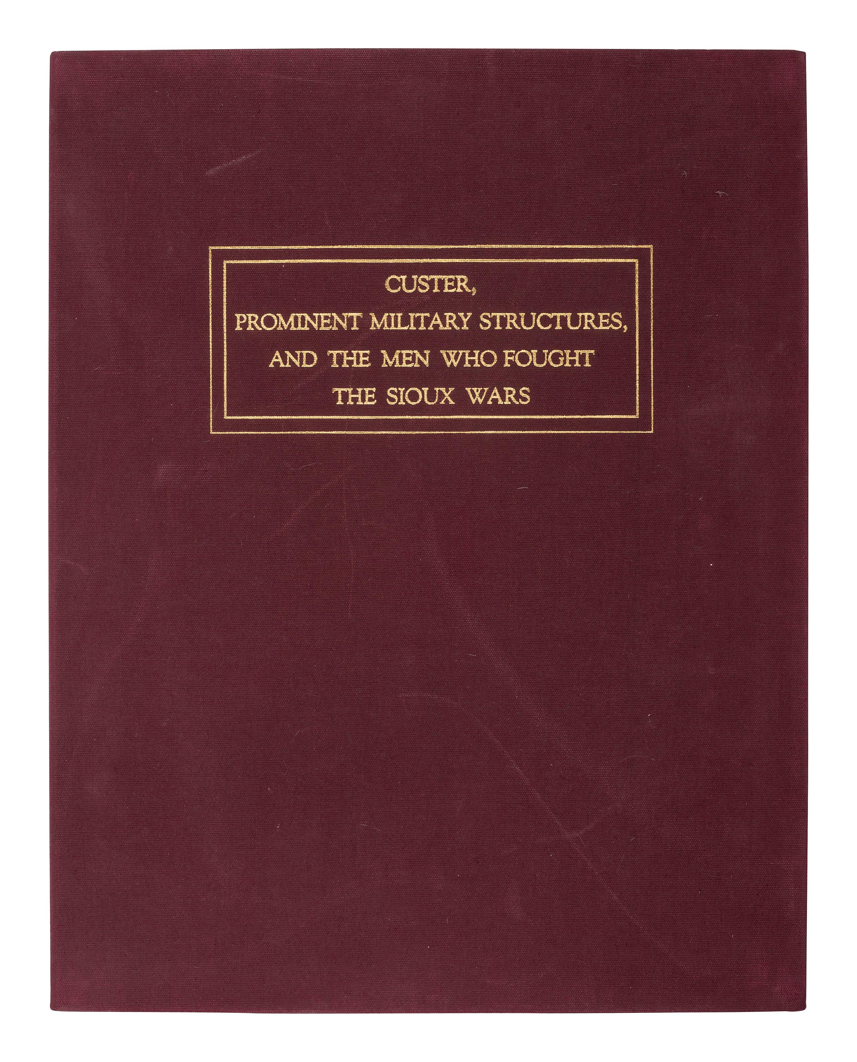 [WESTERN AMERICANA]. [BARRY, D.F., photographer]. A set of 3 portfolios containing photographs by D.F. Barry. Denver, CO: Paul H. Harbaugh, Denver Public Library, 1982.