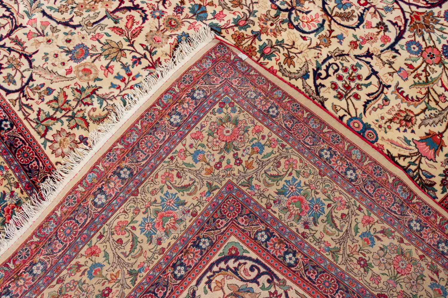 A Kirman Wool Rug