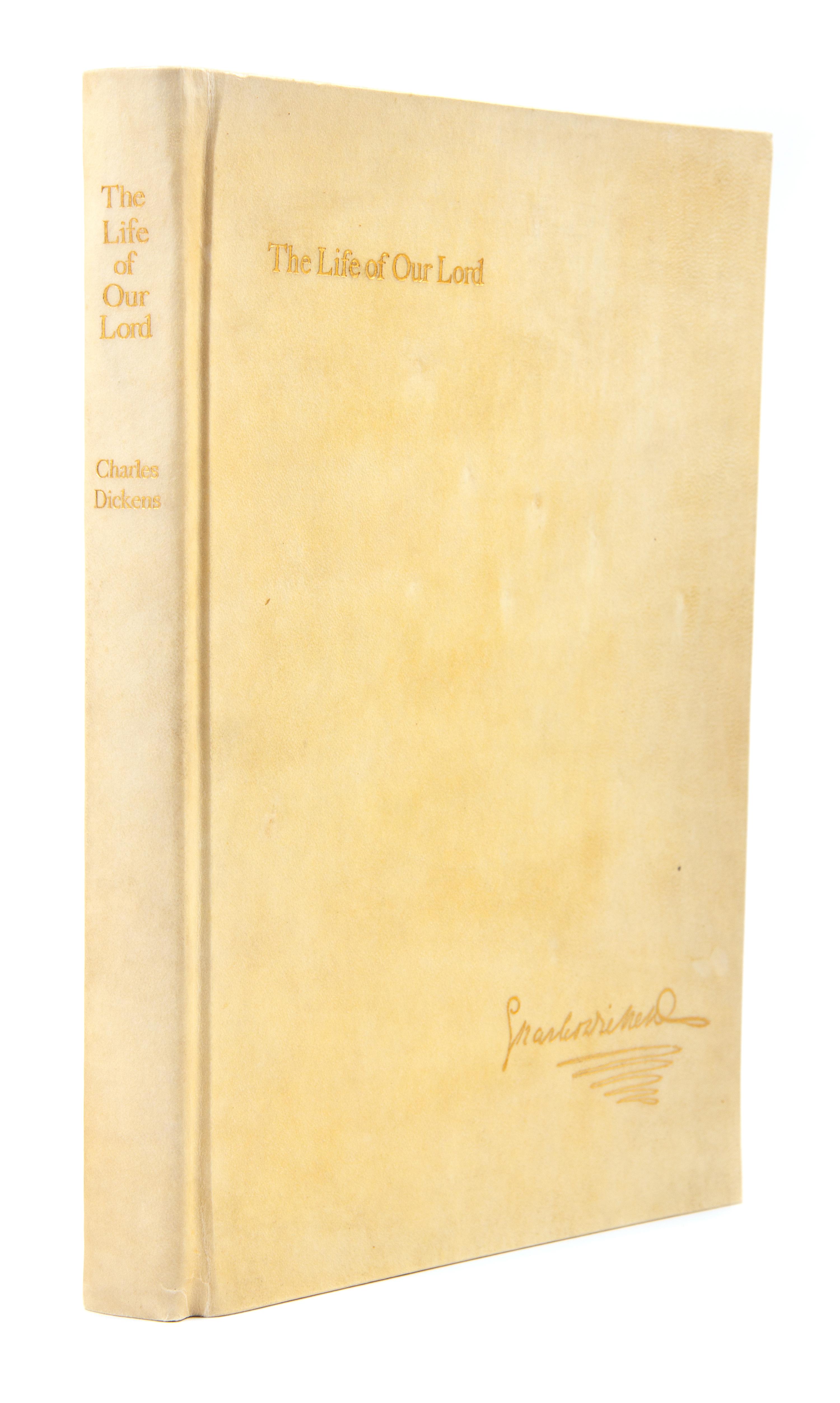 DICKENS, Charles (1812-1870). The Life of our Lord. London: Arthur Barker Limited, 1934.