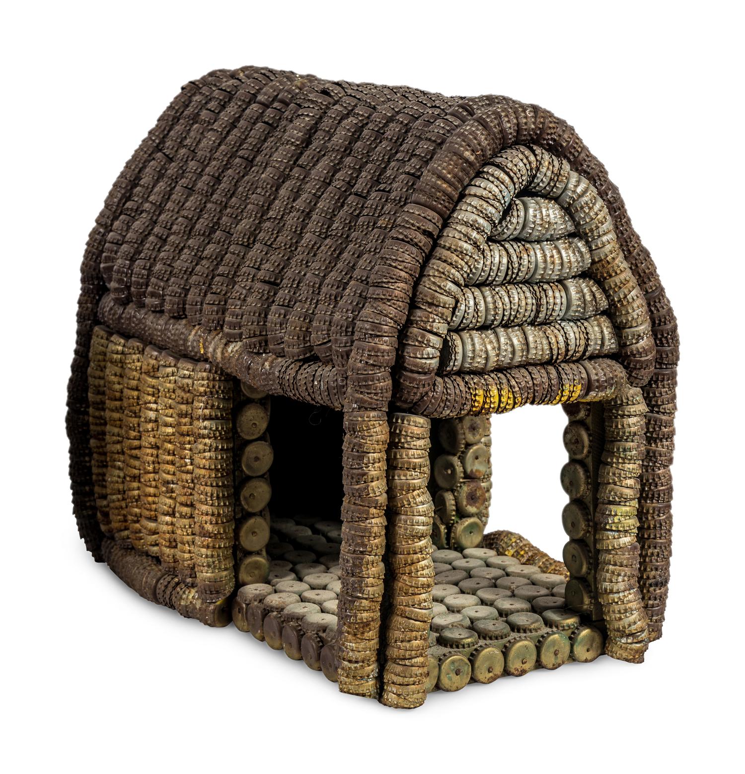 Four Bottle Cap Structures
