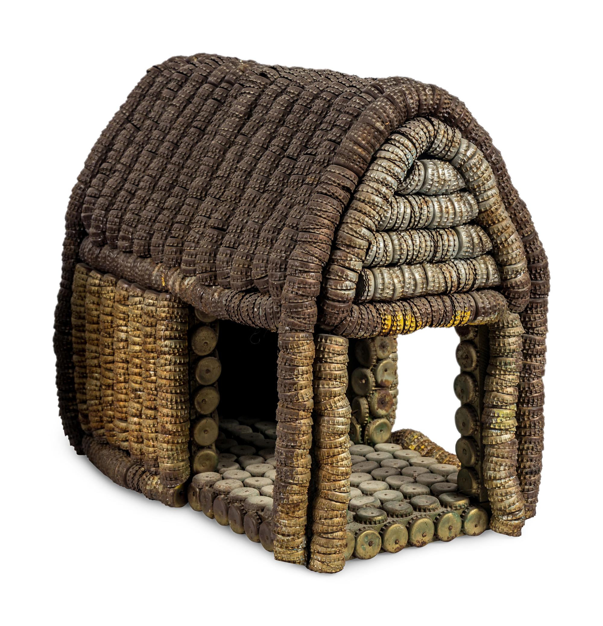 Four Bottle Cap Structures