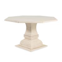 A Cream Painted Octagonal Center Table