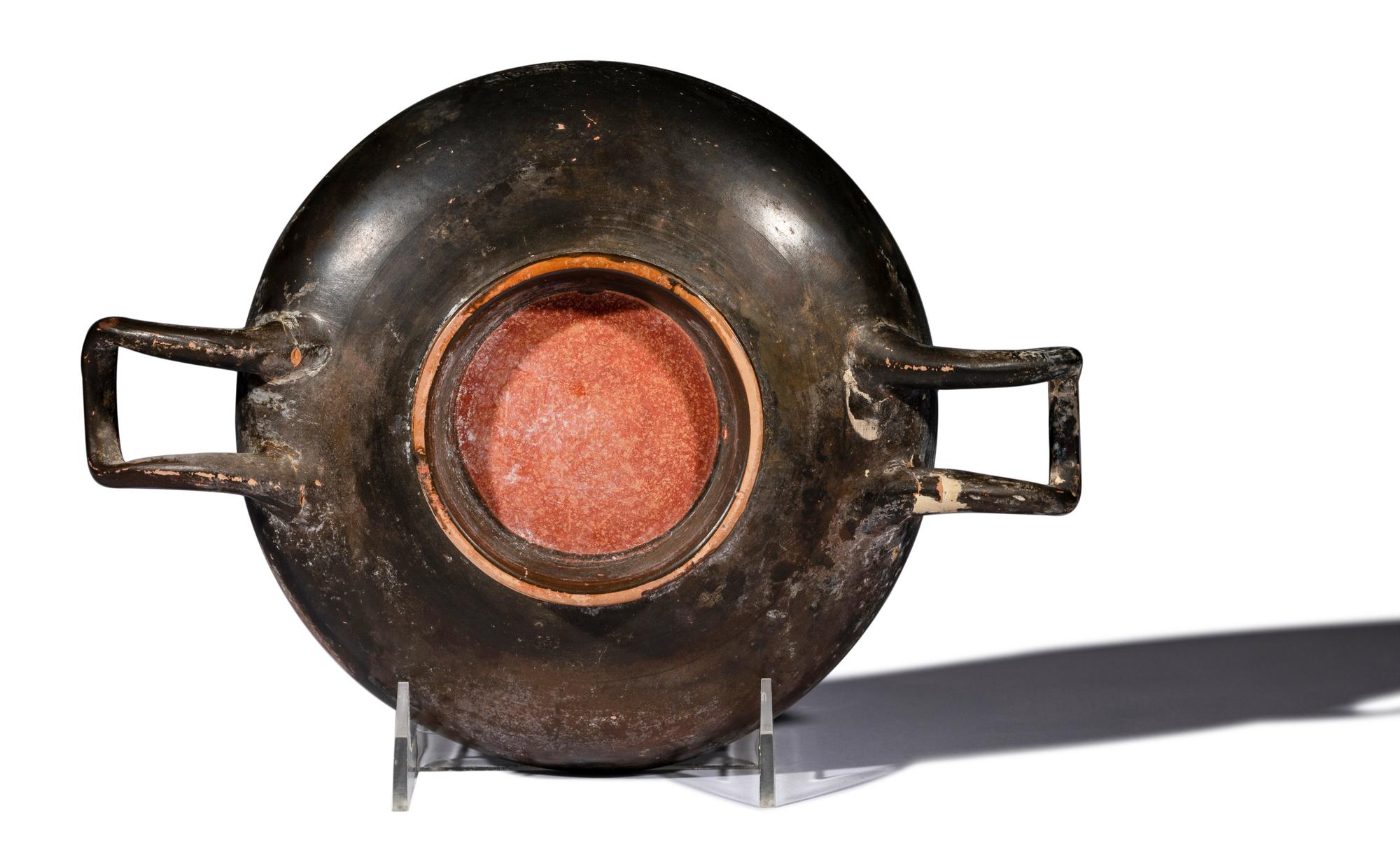 A Greek Black-Glazed Kylix