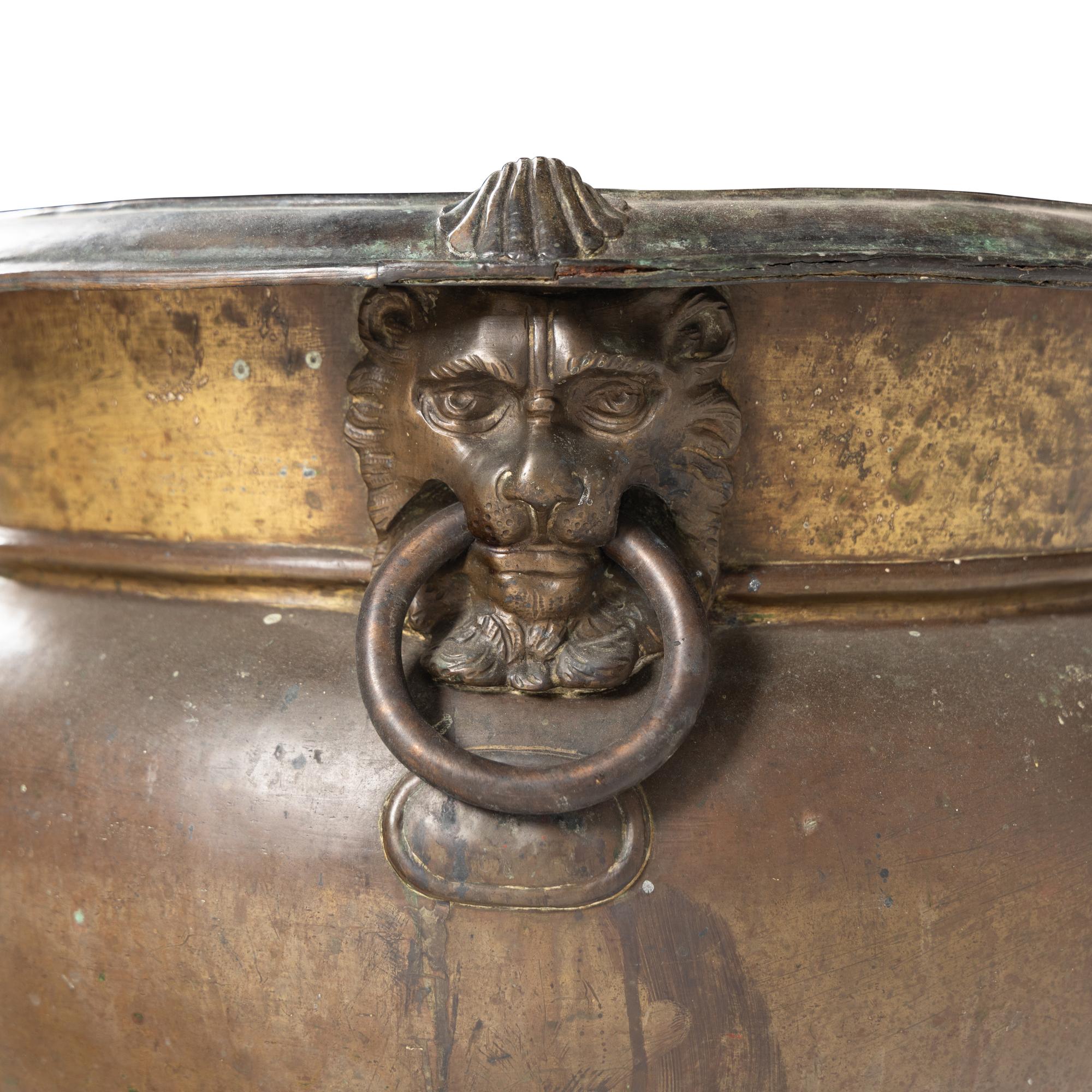 An Italian Bronze Cistern
