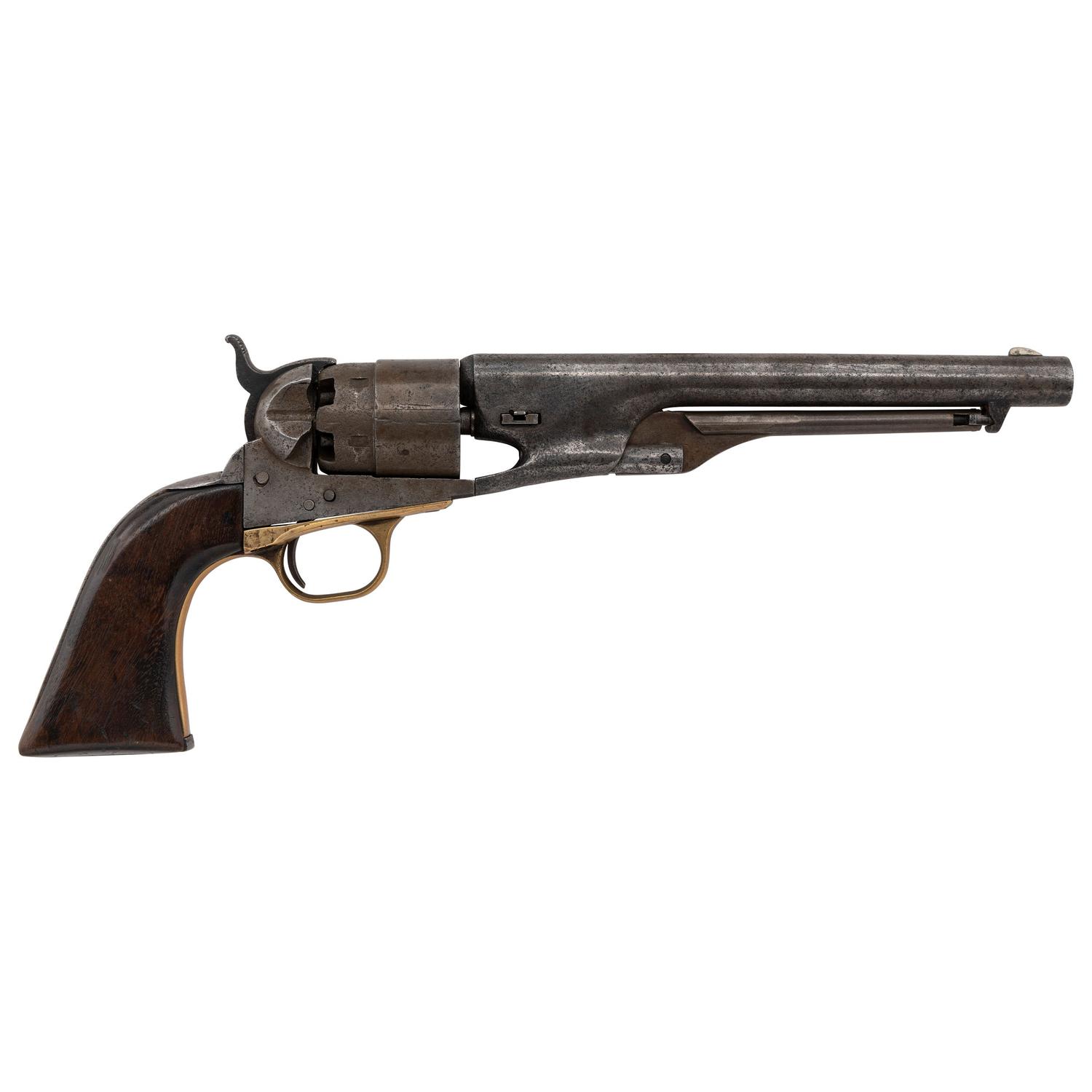 Colt Model 1860 Inscribed to Medal of Honor Recipient Orson W. Bennett — Recieved the Congressional Medal of Honor for His Actions in the Battle of Honey Hill in Command of a Squad of the 102nd US Colored Troops