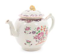 A Chinese Export Porcelain Teapot