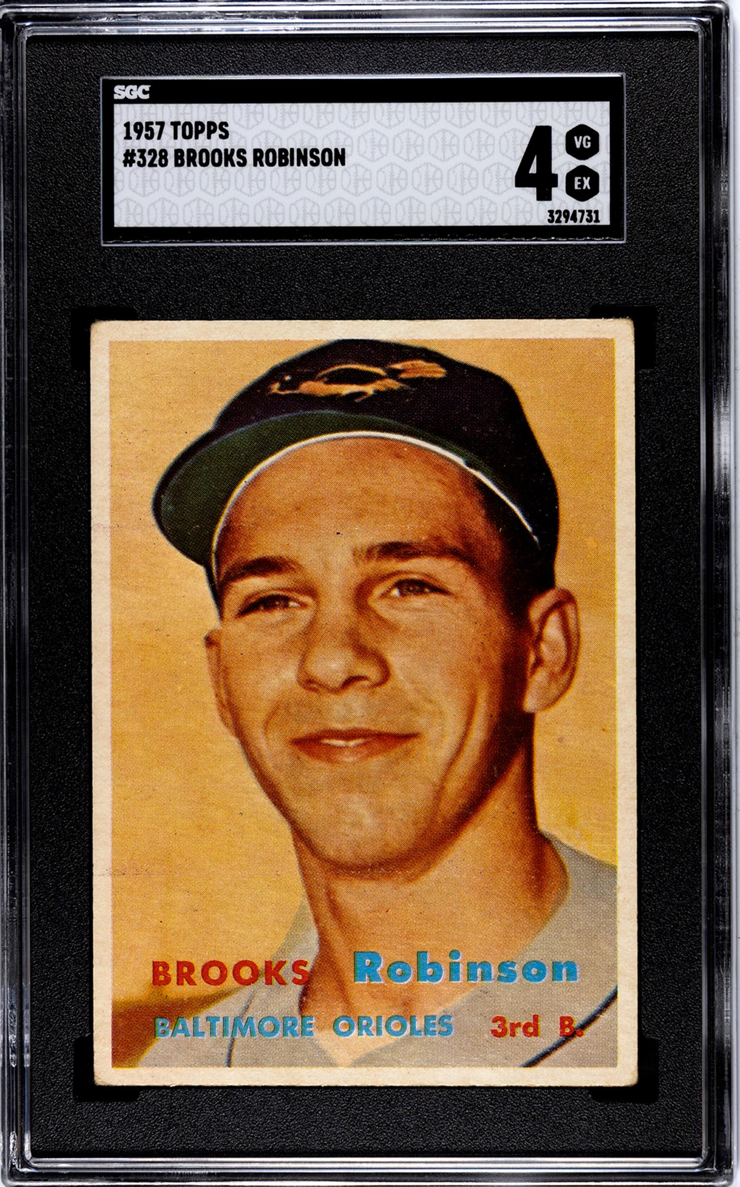 A Complete Set of 1957 Topps Baseball Cards Including SGC Graded Key Cards (407/407),