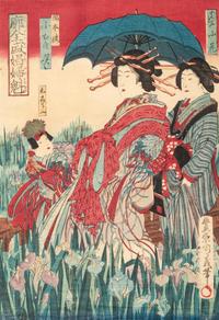 Isoda Koryūsai (1735-1790), Utagawa Kunichika (1835-1900) and One Other