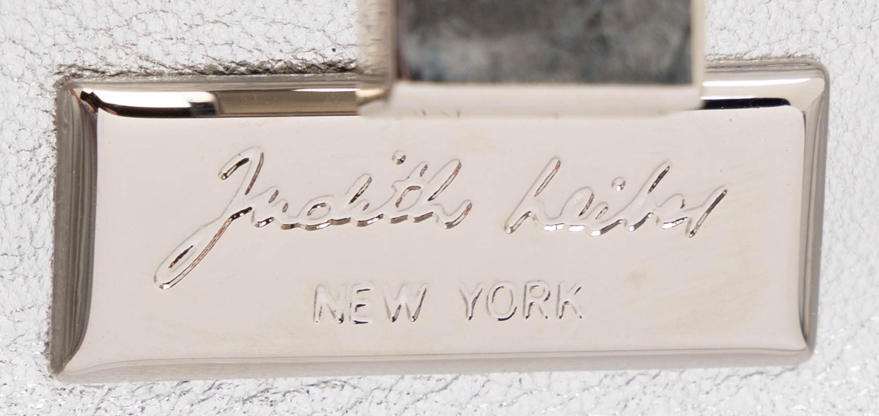 Judith Leiber, Brown Crystal-Embellished Minaudière