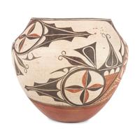 Zia Polychrome Pottery Jar