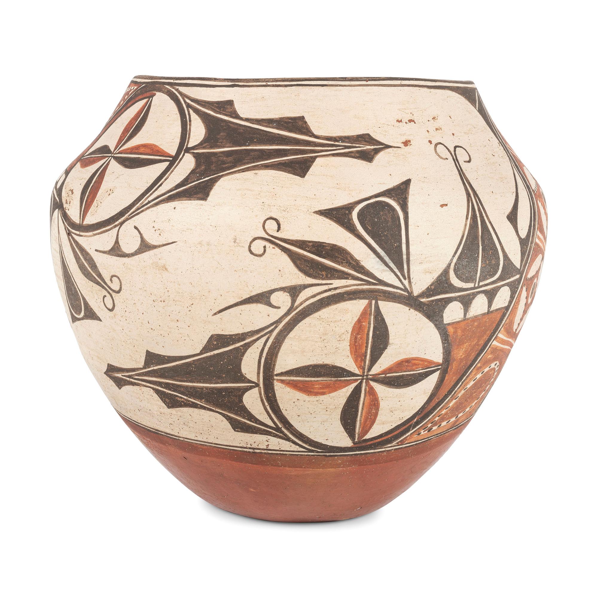 Zia Polychrome Pottery Jar