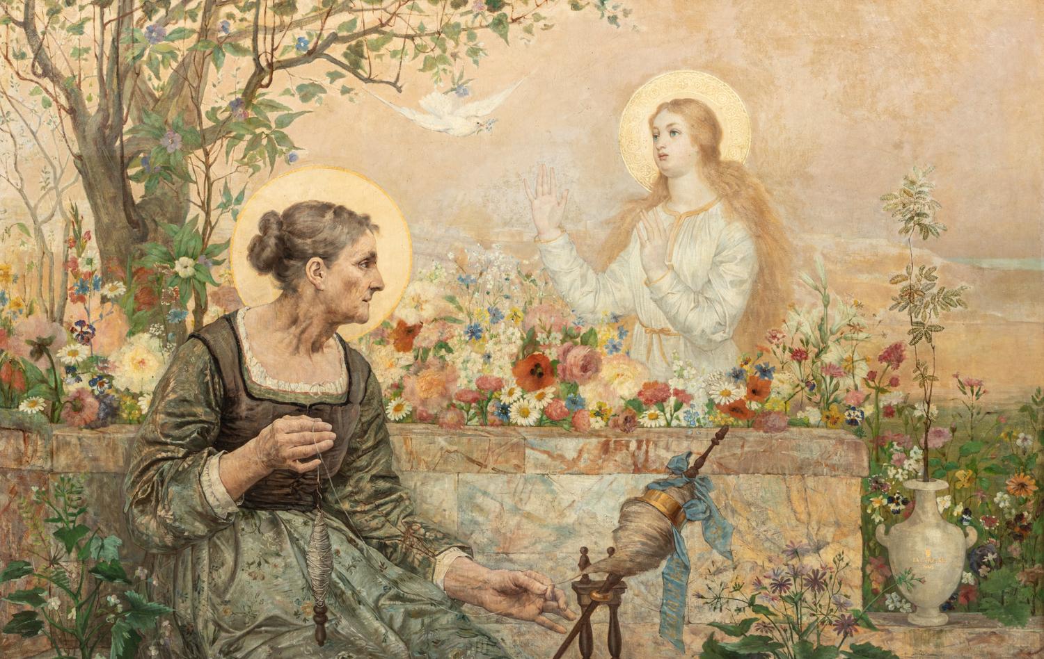 Visitation in the Garden , 1882