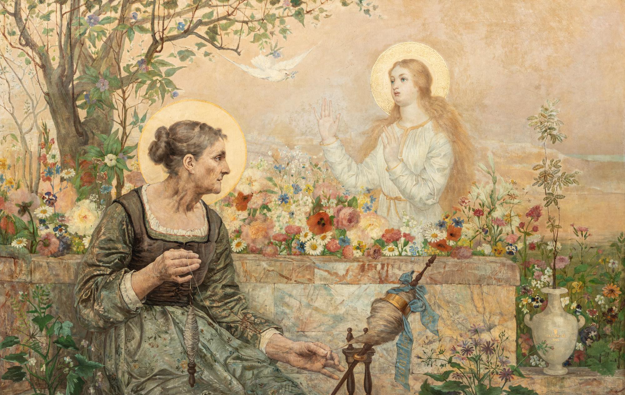Visitation in the Garden , 1882