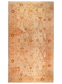 An Oushak Wool Carpet