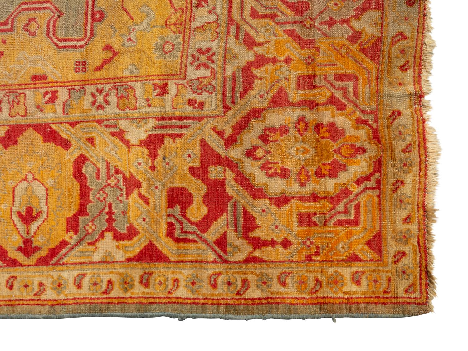 An Angora Oushak Wool Rug