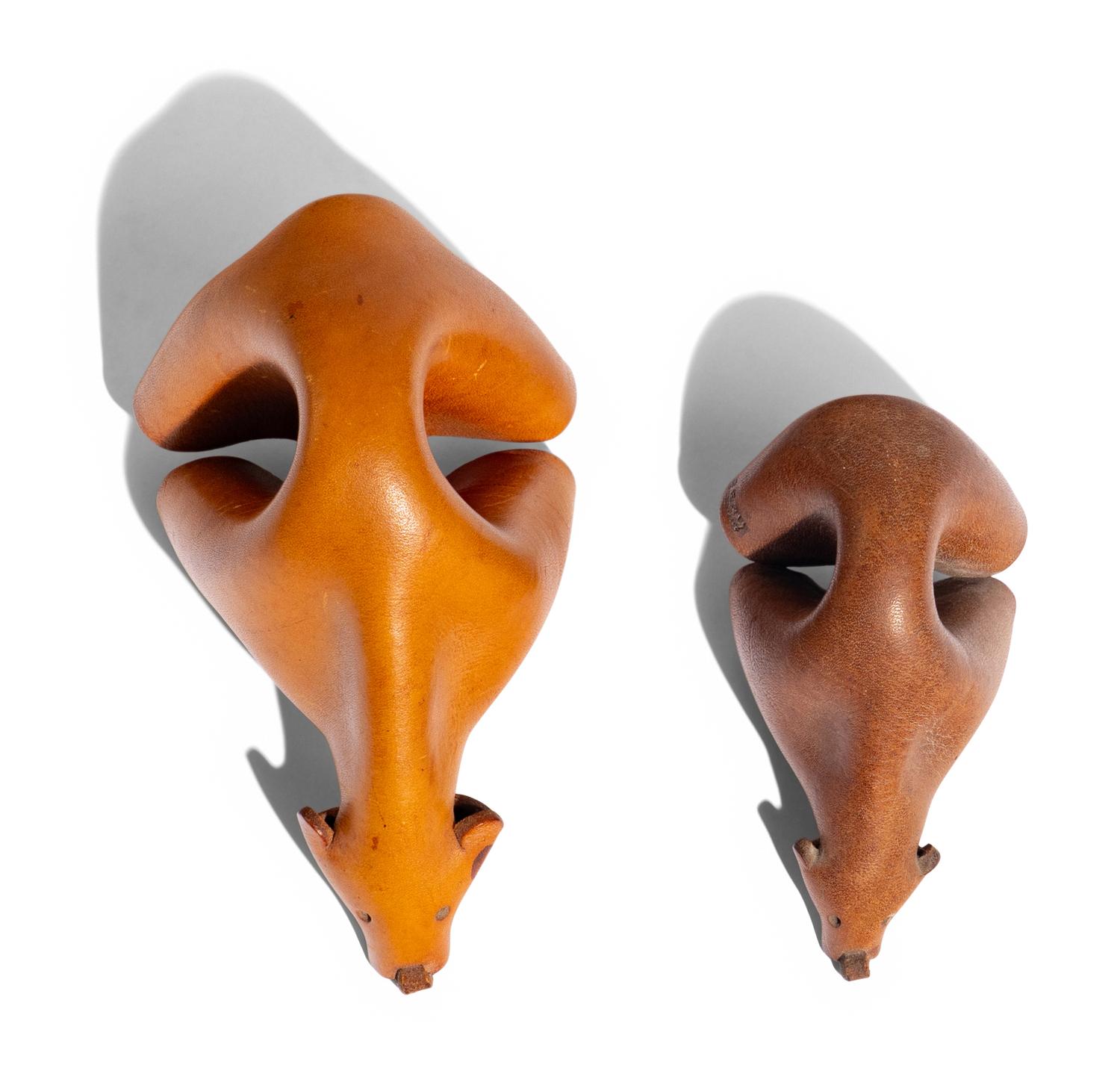 Two Leather Bears