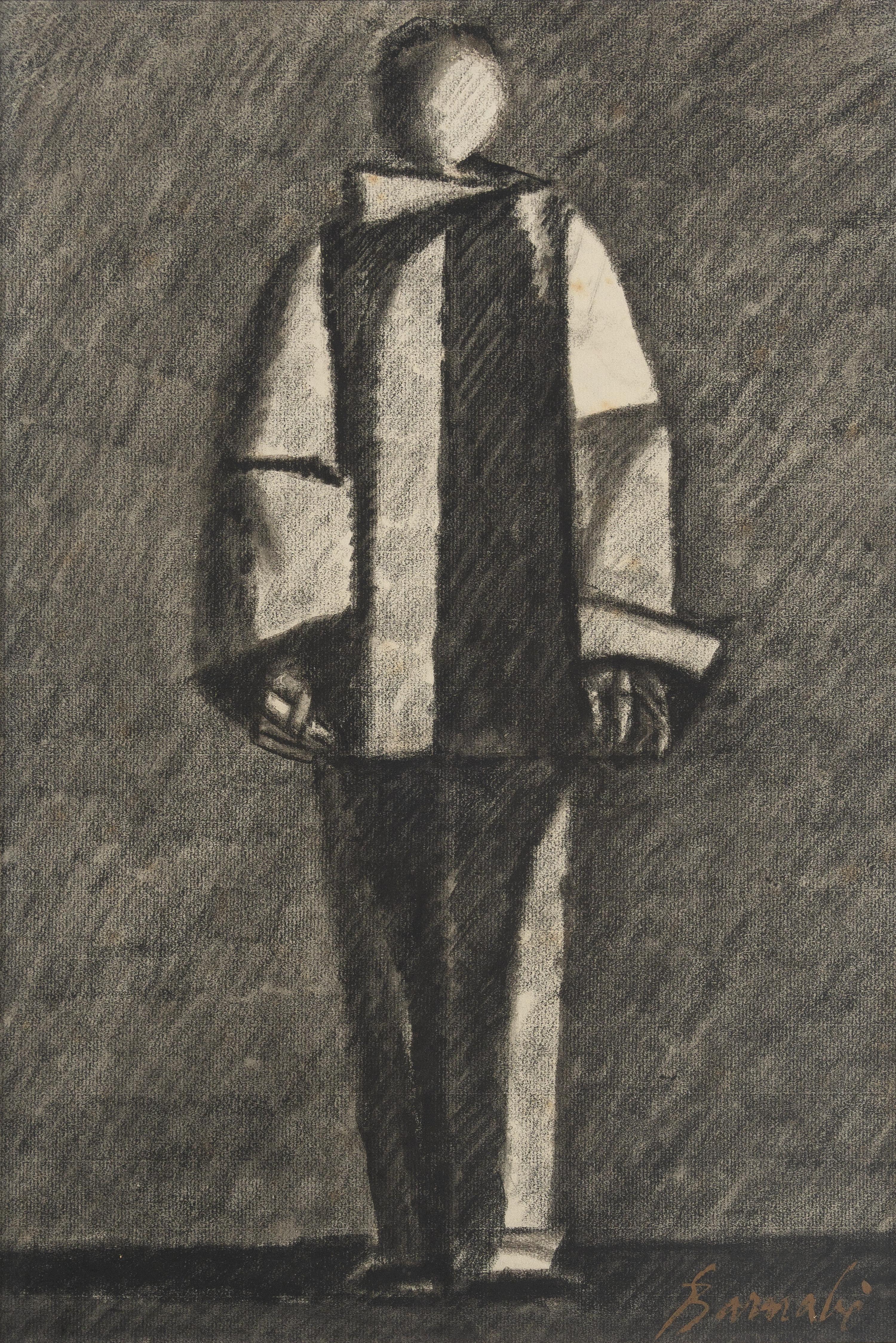 Homme debout