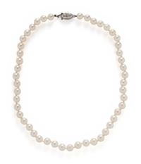 TWO CULTURED PEARL NECKLACES