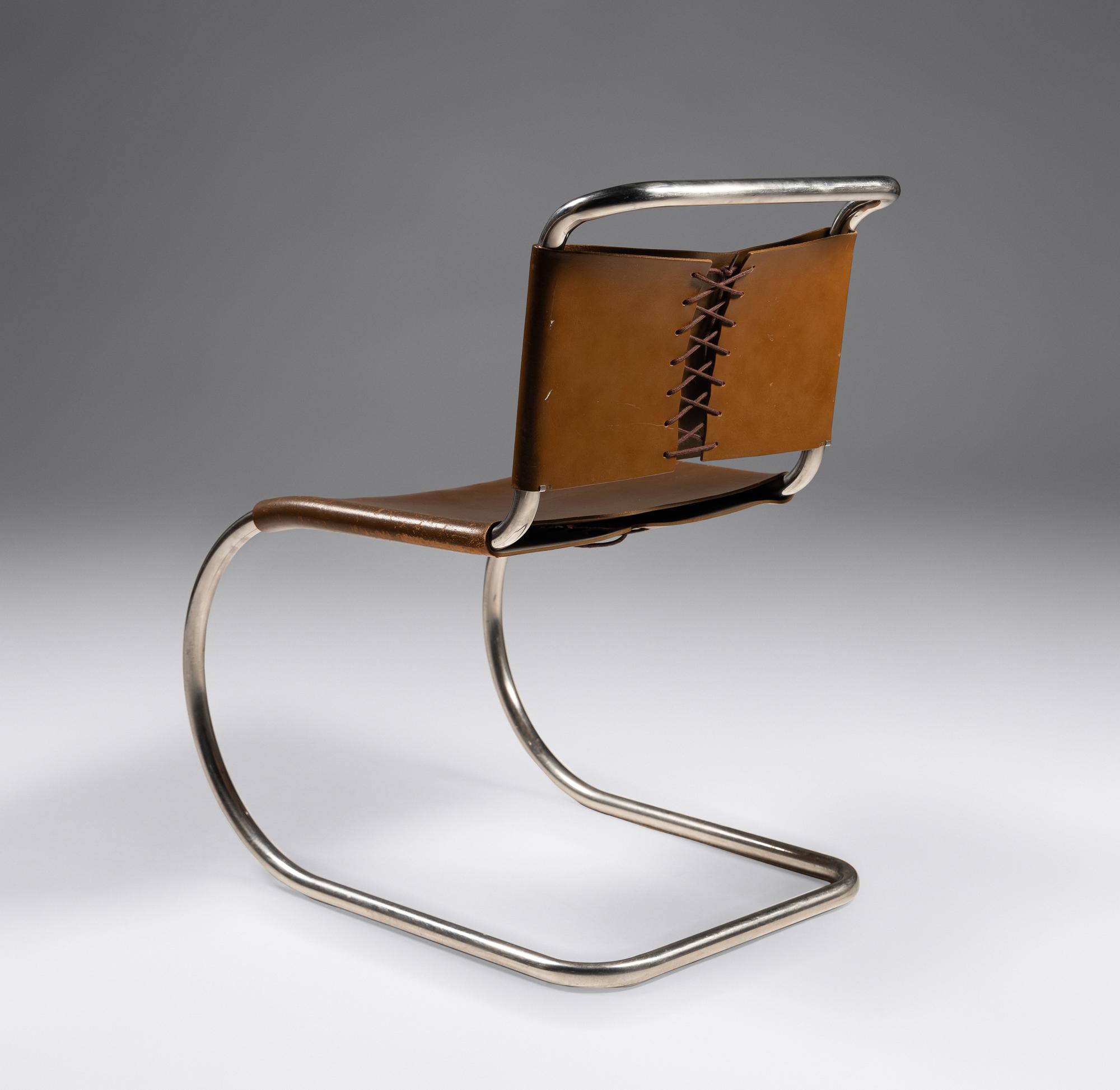 Pair of MR 10 Chairs, c. 1960 Knoll, USA