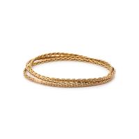 YELLOW GOLD BANGLE SET