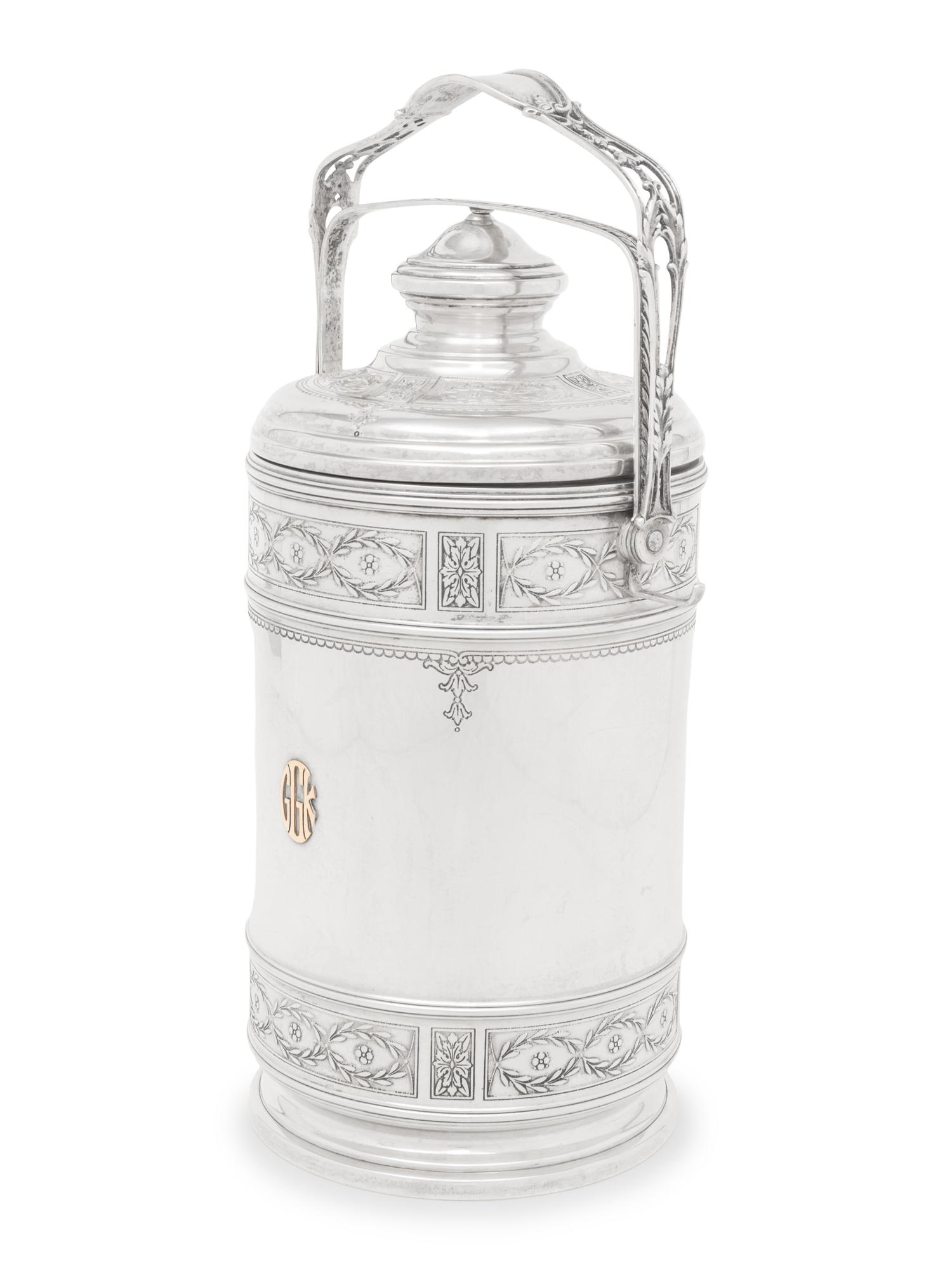 A Cartier Silver Ice Bucket