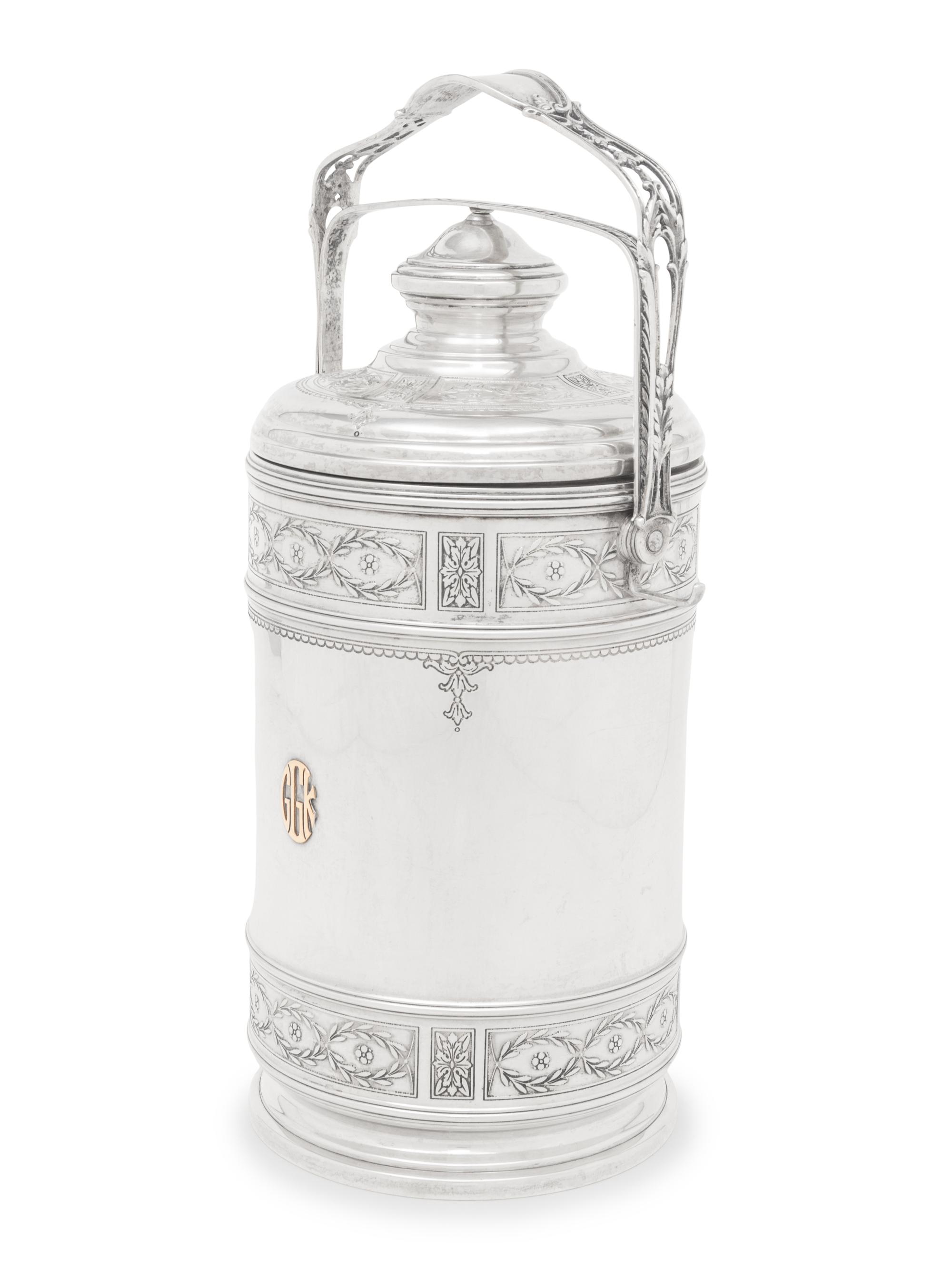 A Cartier Silver Ice Bucket