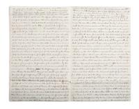 [SLAVERY & ABOLITION] -- [CIVIL WAR]. 10-page letter with extensive pro-Union and pro-slavery sentiments. Unity, [NH?], 30 May 1862.