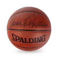 A Group of Basketball Hall of Fame Signed Autograph Items Including Jerry West, Oscar Robertson and Sam Jones