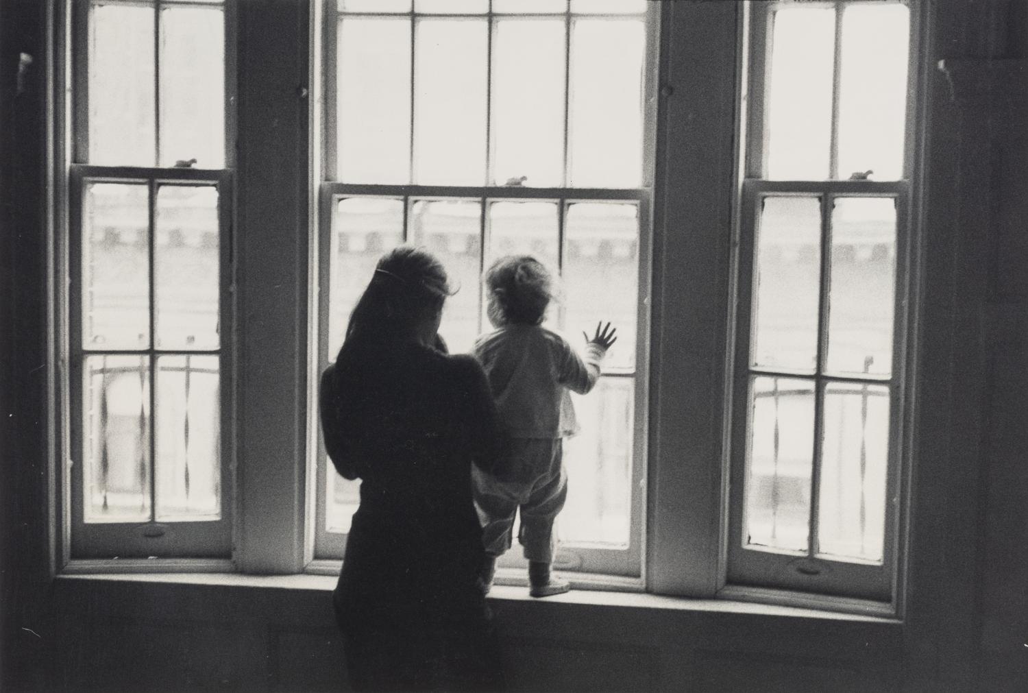 Garry Winogrand (1928-1984) Adrienne and Laurie at Window, 1957