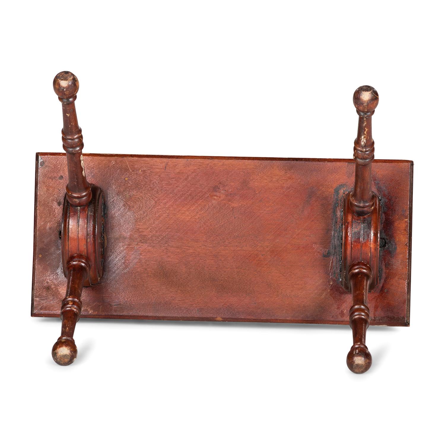 A Victorian Stick and Ball Collapsable Canterbury