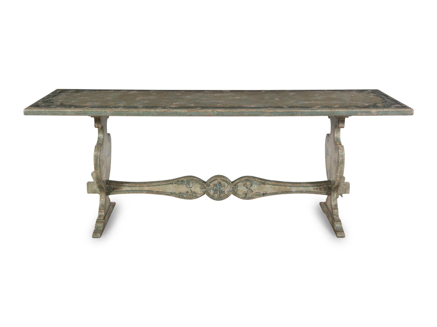 An Italian Painted Center Table