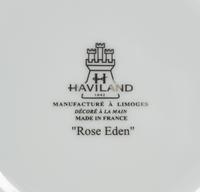 A Haviland Rose Eden Porcelain Dinner Service