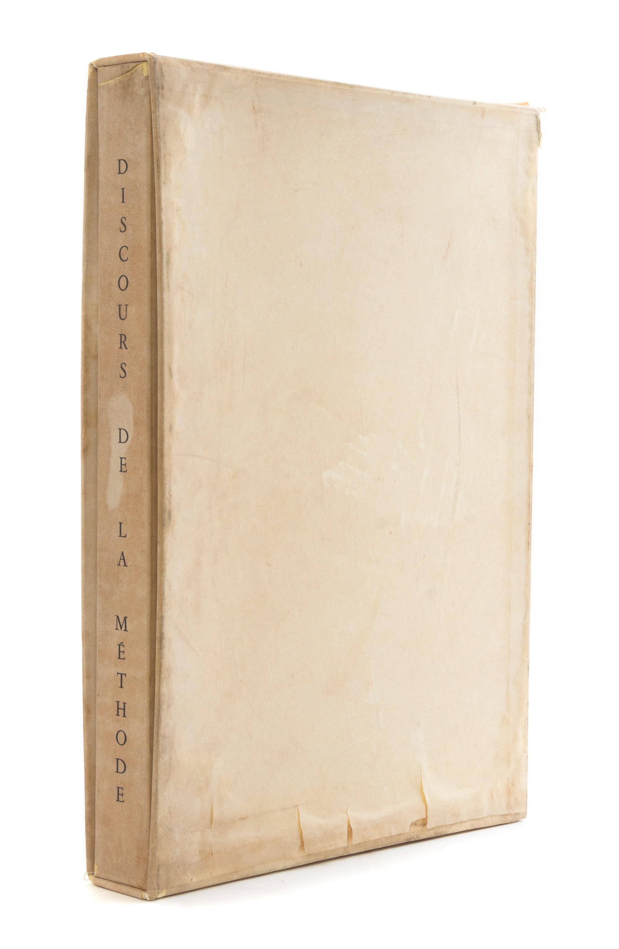 (VIEILLARD, ROGER) DESCARTES, RENE. Discours de la methode. Burins de Roger Vieillard. Paris, 1948. Limited edition.