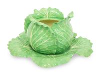 A Dodie Thayer Lettuce Ware Tureen and Underplate