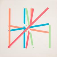 Kenneth Martin, (English, 1905-1984), Rotation Frankfurt III, 1977