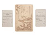 [EARLY PHOTOGRAPHY]. A group of photographic portraits of East and South Asian subjects.