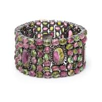 TOURMALINE AND DIAMOND BRACELET