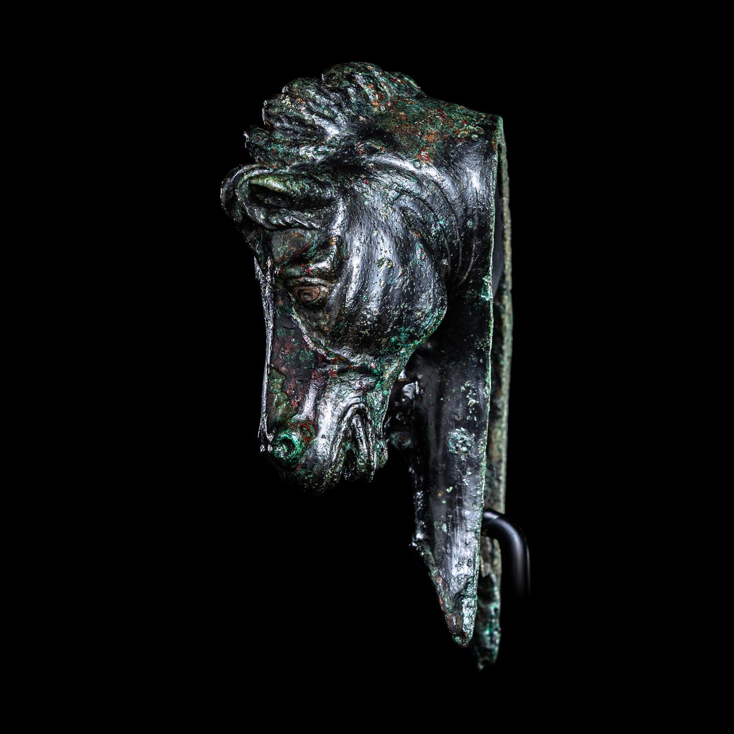 A Roman Bronze Fulcrum Terminal in the Form of a Horse