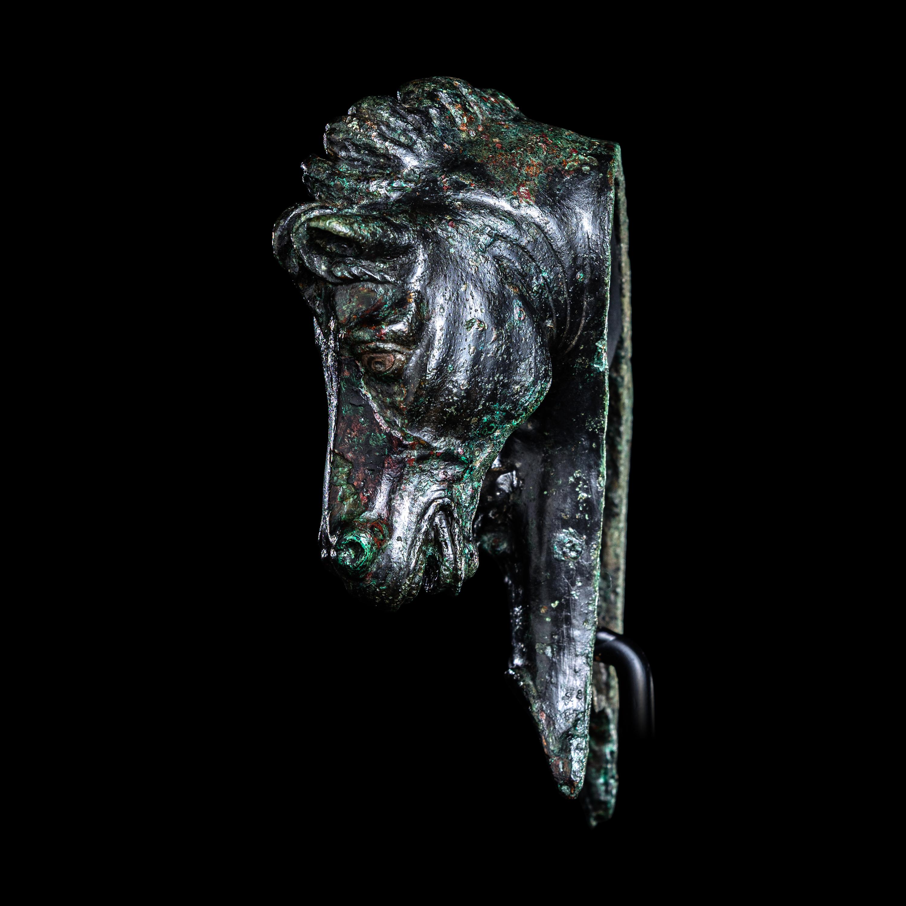 A Roman Bronze Fulcrum Terminal in the Form of a Horse