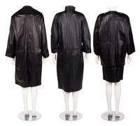Nine Jean Muir Leather Outerwear Pieces, 1980s