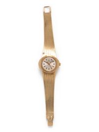 BULOVA, 14K YELLOW GOLD 'ACCUTRON' WRISTWATCH