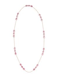 ROSE GOLD AND PINK TOURMALINE NECKLACE